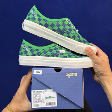 虎扑版!Vans Authentic 安纳海姆 格子布绿蓝 156V纯原级别外贸订单!万斯经典 硫化帆布 虎扑版!Vans Authentic 安纳海姆 格子布绿蓝 156V纯原级别外贸订单!万斯经典 硫化帆布