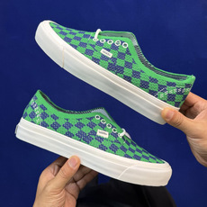 虎扑版!Vans Authentic 安纳海姆 格子布绿蓝 156V纯原级别外贸订单!万斯经典 硫化帆布 虎扑版!Vans Authentic 安纳海姆 格子布绿蓝 156V纯原级别外贸订单!万斯经典 硫化帆布