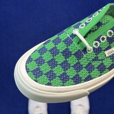 虎扑版!Vans Authentic 安纳海姆 格子布绿蓝 156V纯原级别外贸订单!万斯经典 硫化帆布 虎扑版!Vans Authentic 安纳海姆 格子布绿蓝 156V纯原级别外贸订单!万斯经典 硫化帆布