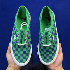 虎扑版!Vans Authentic 安纳海姆 格子布绿蓝 156V纯原级别外贸订单!万斯经典 硫化帆布 虎扑版!Vans Authentic 安纳海姆 格子布绿蓝 156V纯原级别外贸订单!万斯经典 硫化帆布