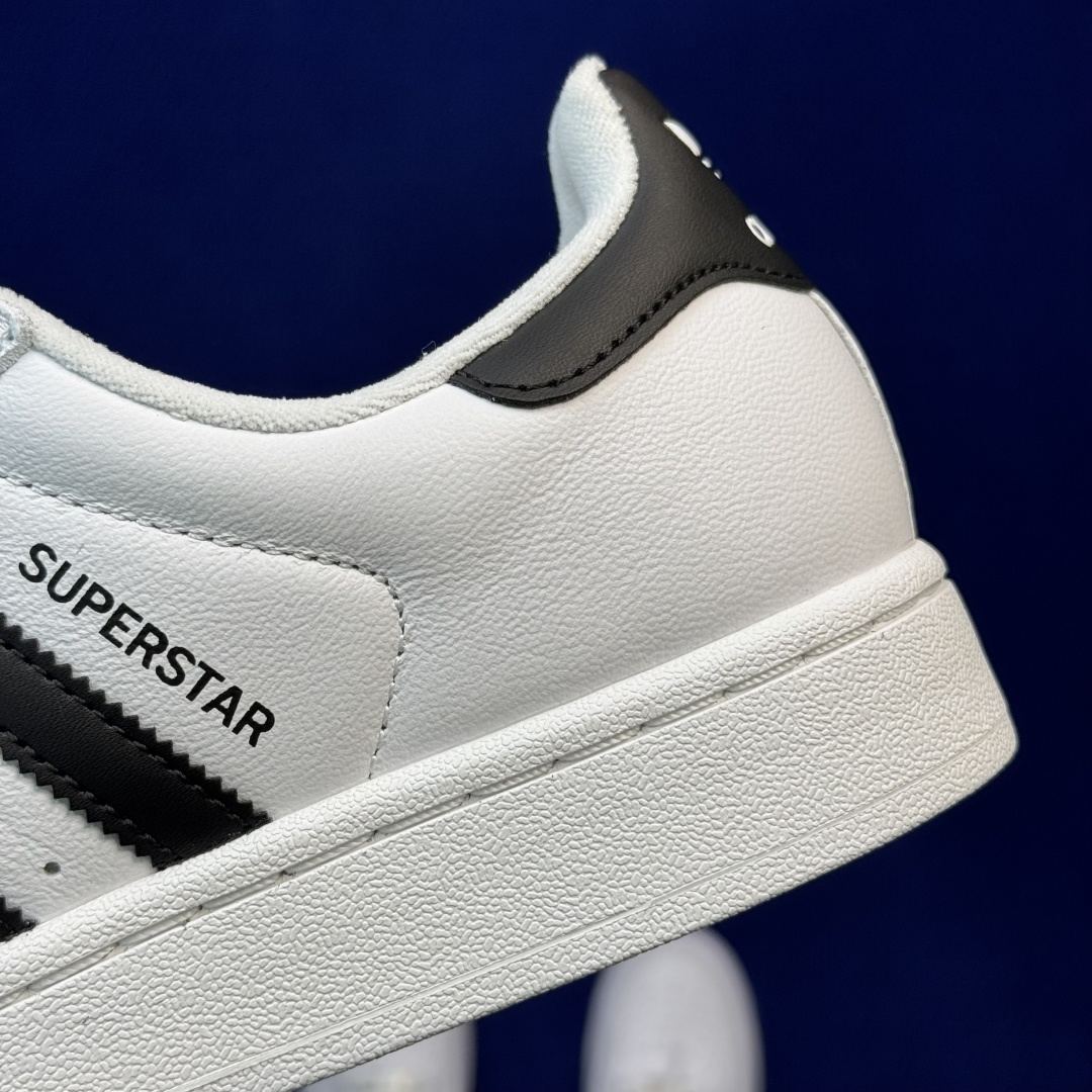 顶级全头层！经典贝壳头adlidas Superstar 白色货号：JH9976 Size：36-45带