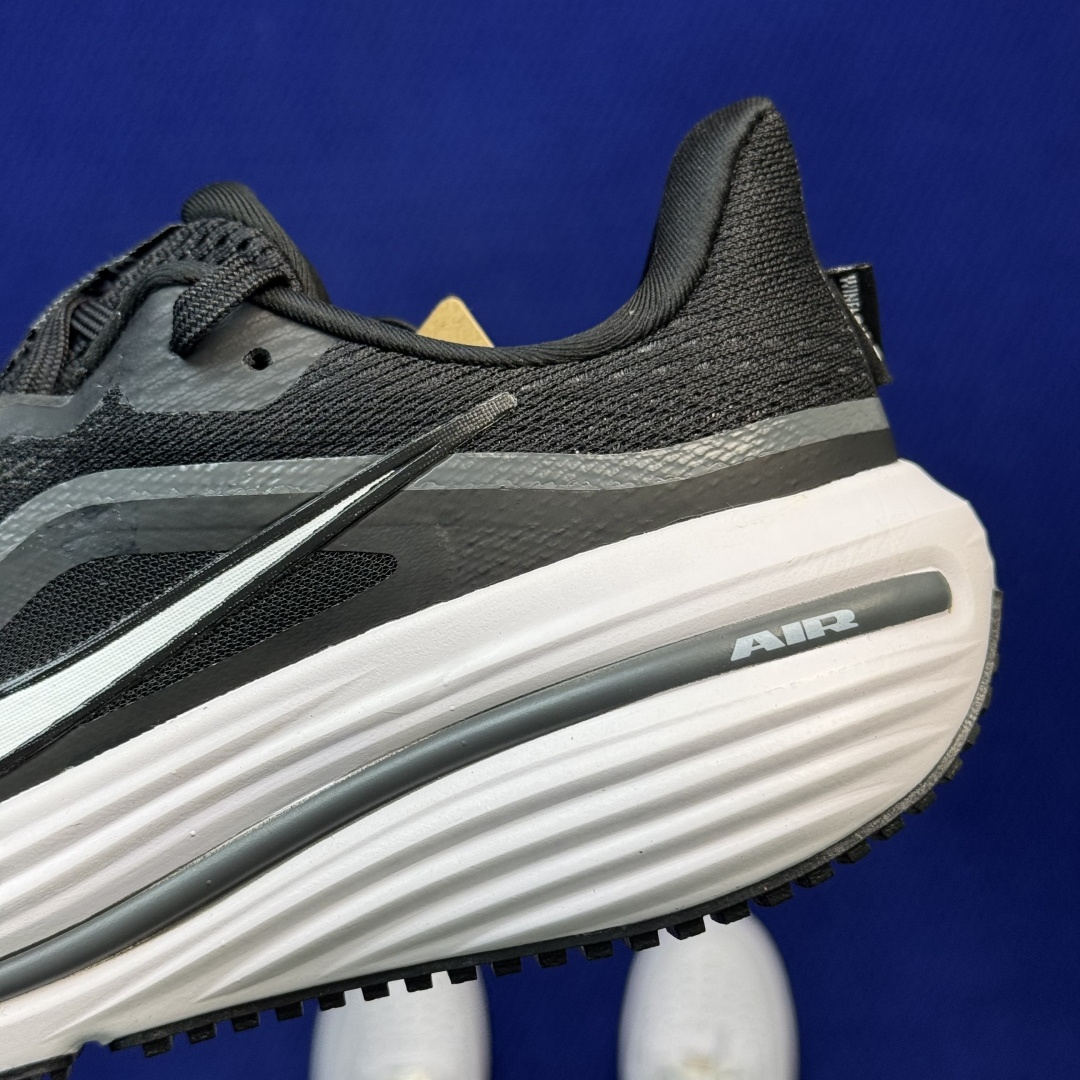 大厂纯原1:1！Nike Winflo 12 跑步鞋公司级 第1色: 黑色货号：HV9272-002 尺