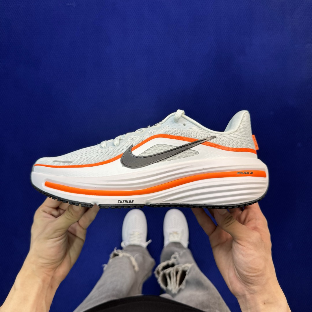 大厂纯原1:1！Nike Winflo 12 跑步鞋公司级 第2色: 白黑橙货号：HV9272-107 