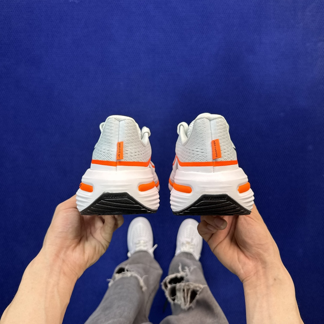 大厂纯原1:1！Nike Winflo 12 跑步鞋公司级 第2色: 白黑橙货号：HV9272-107 