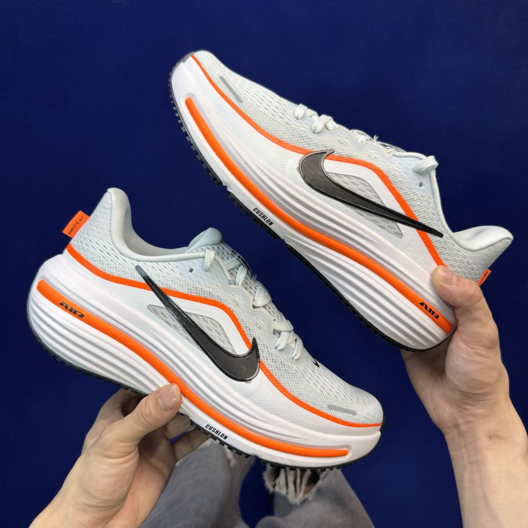 大厂纯原1:1！Nike Winflo 12 跑步鞋公司级 第2色: 白黑橙货号：HV9272-107 