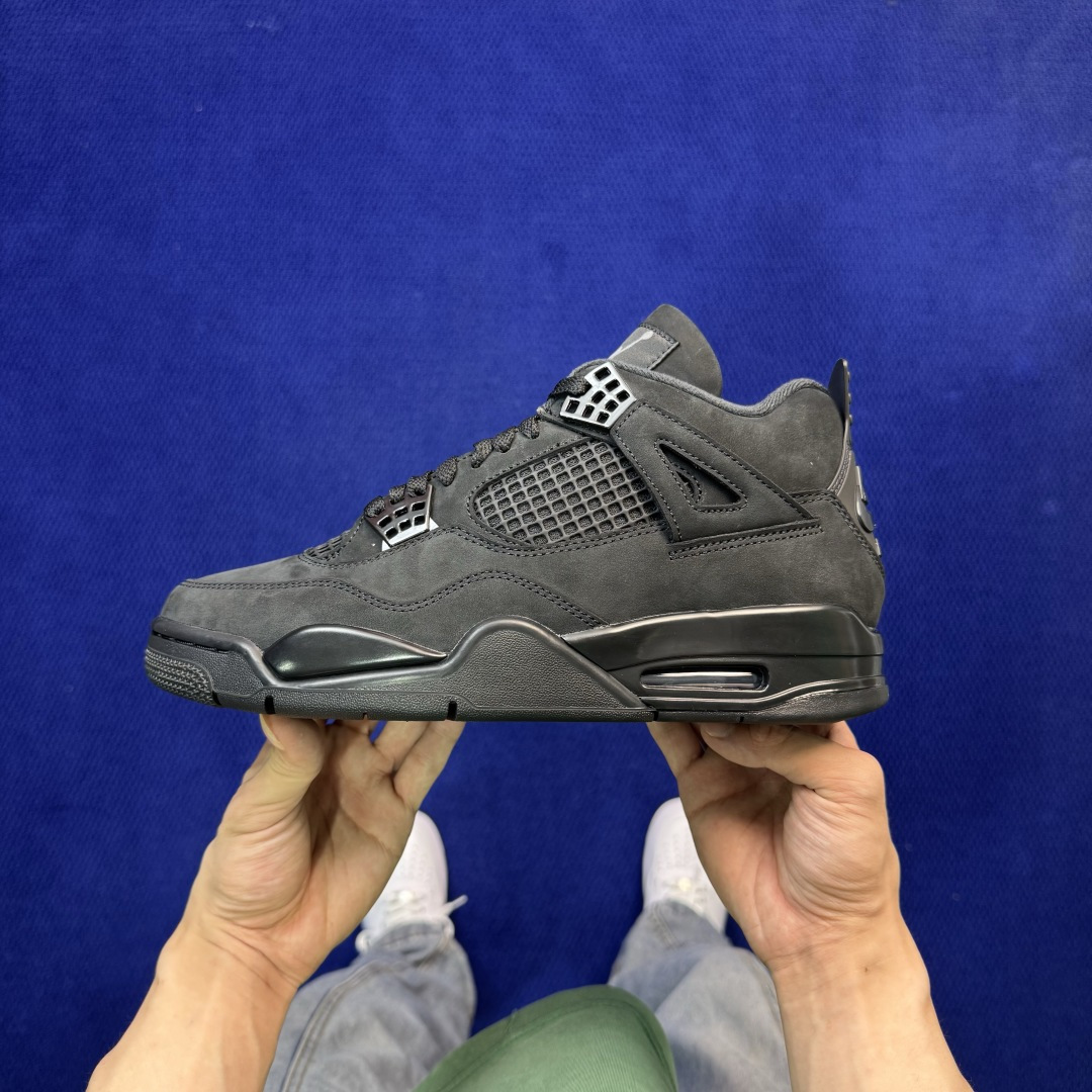 AJ4 复刻黑猫🐈‍⬛ "Black Cat"Air Jordan 4 天花板品质！知名度不用多说，公认
