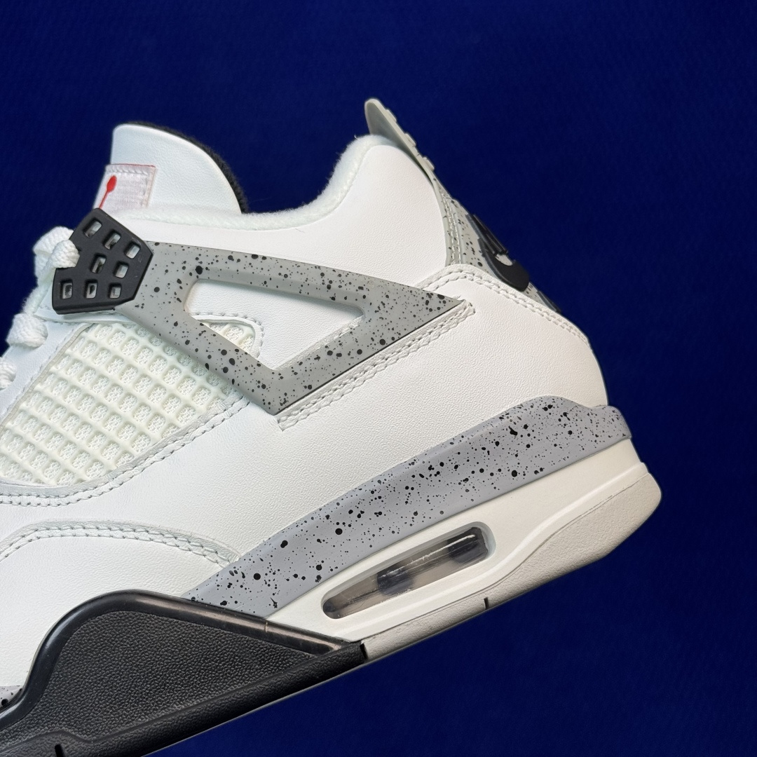 顶级性价比 aj4系列 第19色:灰水泥全头层纯原大厂品质！货号：FV5029-100 尺码40-47.