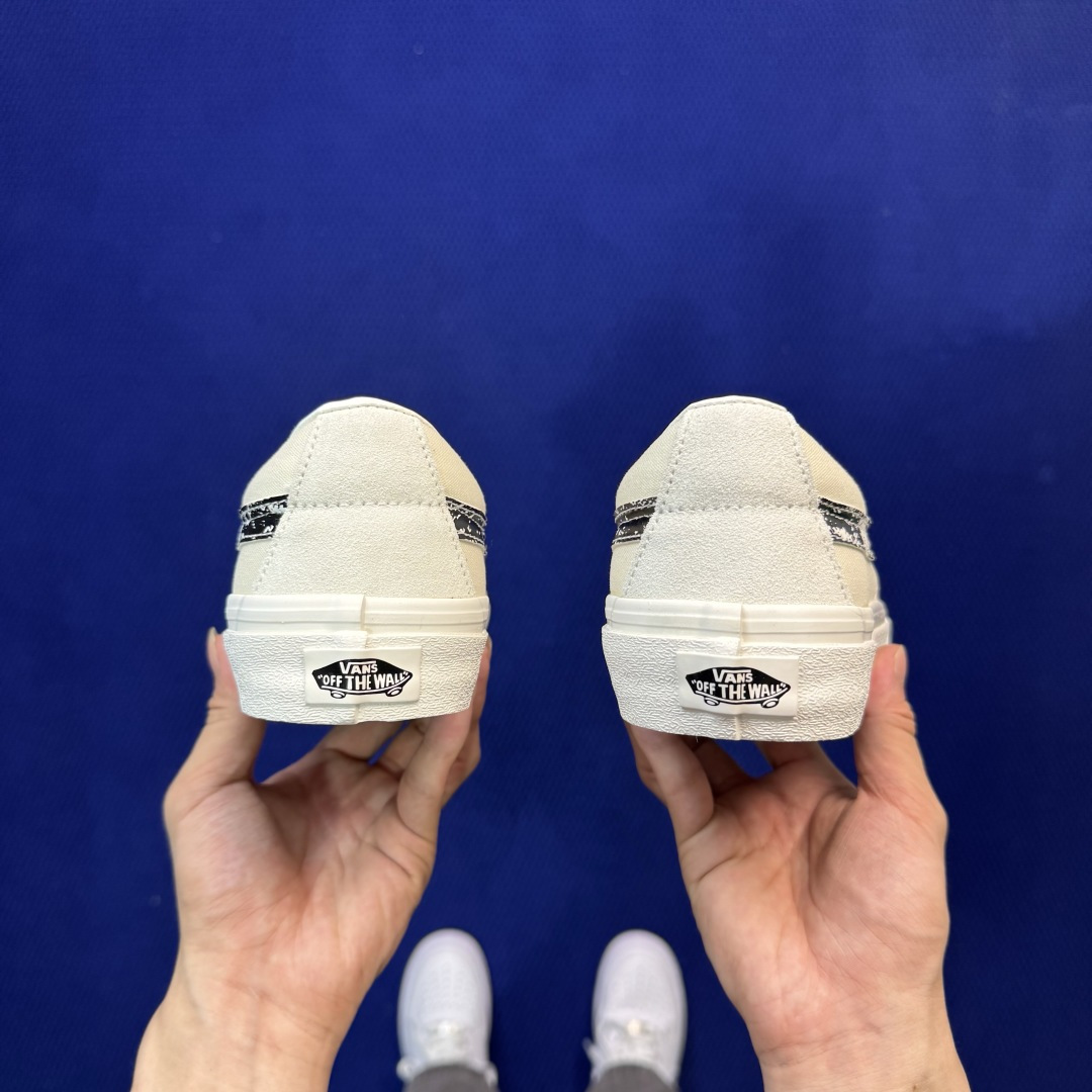 虎扑版！Vans Sk8-Low 低帮 K19V纯原级别外贸订单！万斯经典 硫化帆布板鞋正品海鸥线 鞋头