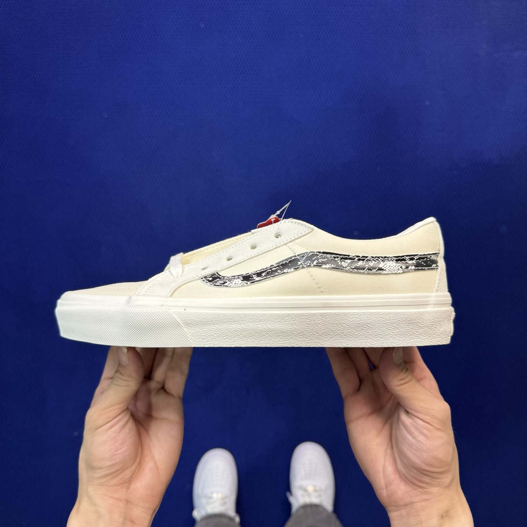 虎扑版！Vans Sk8-Low 低帮 K19V纯原级别外贸订单！万斯经典 硫化帆布板鞋正品海鸥线 鞋头