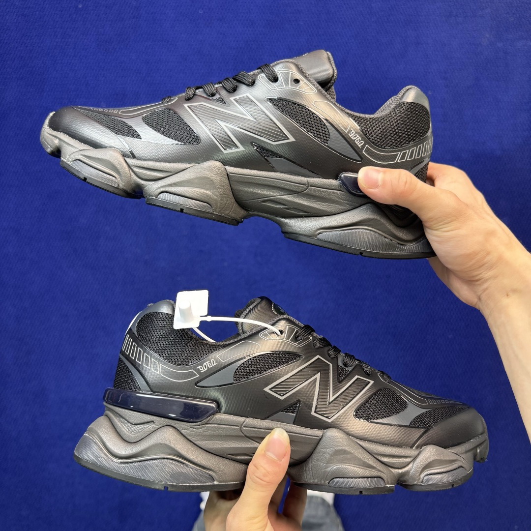 C版新百伦系列！NB9060第160色：黑色无敌质感！最强版本36-47.5出货，行业标杆之作！ 货号：