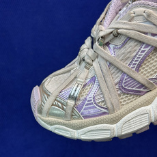 XA版!BALENCIAGA 3XL蜘蛛侠绑带款 灰紫巴黎世家十代 3XL老爹鞋复古做旧 3M反光独家湖 XA版!BALENCIAGA 3XL蜘蛛侠绑带款 灰紫巴黎世家十代 3XL老爹鞋复古做旧 3M反光独家湖