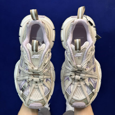 XA版!BALENCIAGA 3XL蜘蛛侠绑带款 灰紫巴黎世家十代 3XL老爹鞋复古做旧 3M反光独家湖 XA版!BALENCIAGA 3XL蜘蛛侠绑带款 灰紫巴黎世家十代 3XL老爹鞋复古做旧 3M反光独家湖