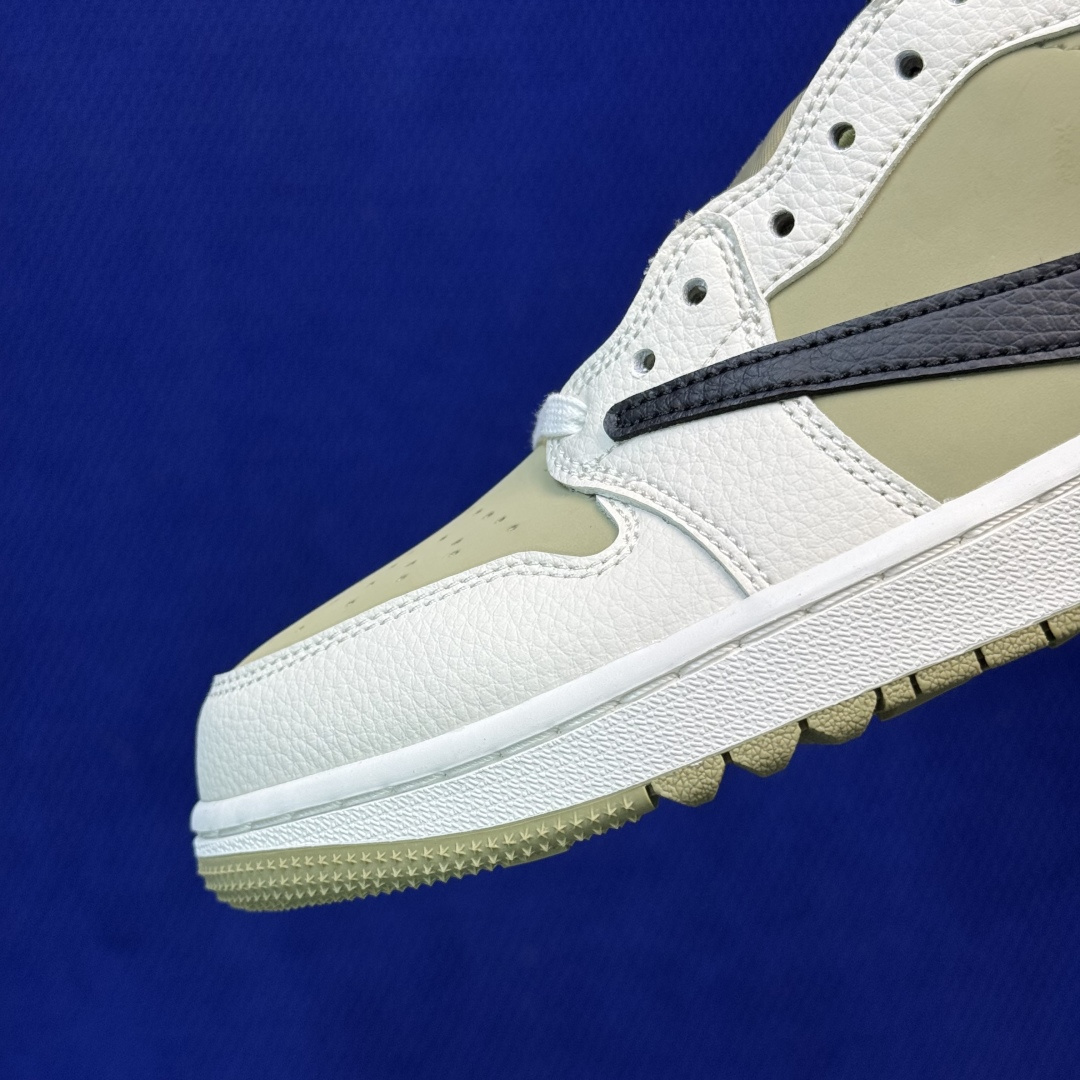 Travis Scott x Air Jordan Low Golf 倒钩6.0高尔夫棕白绿完美品质出货
