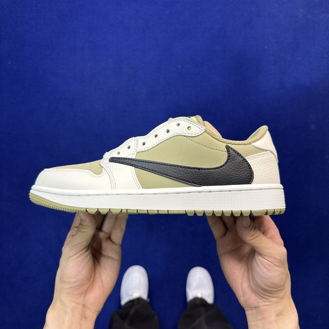 Travis Scott x Air Jordan Low Golf 倒钩6.0高尔夫棕白绿完美品质出货