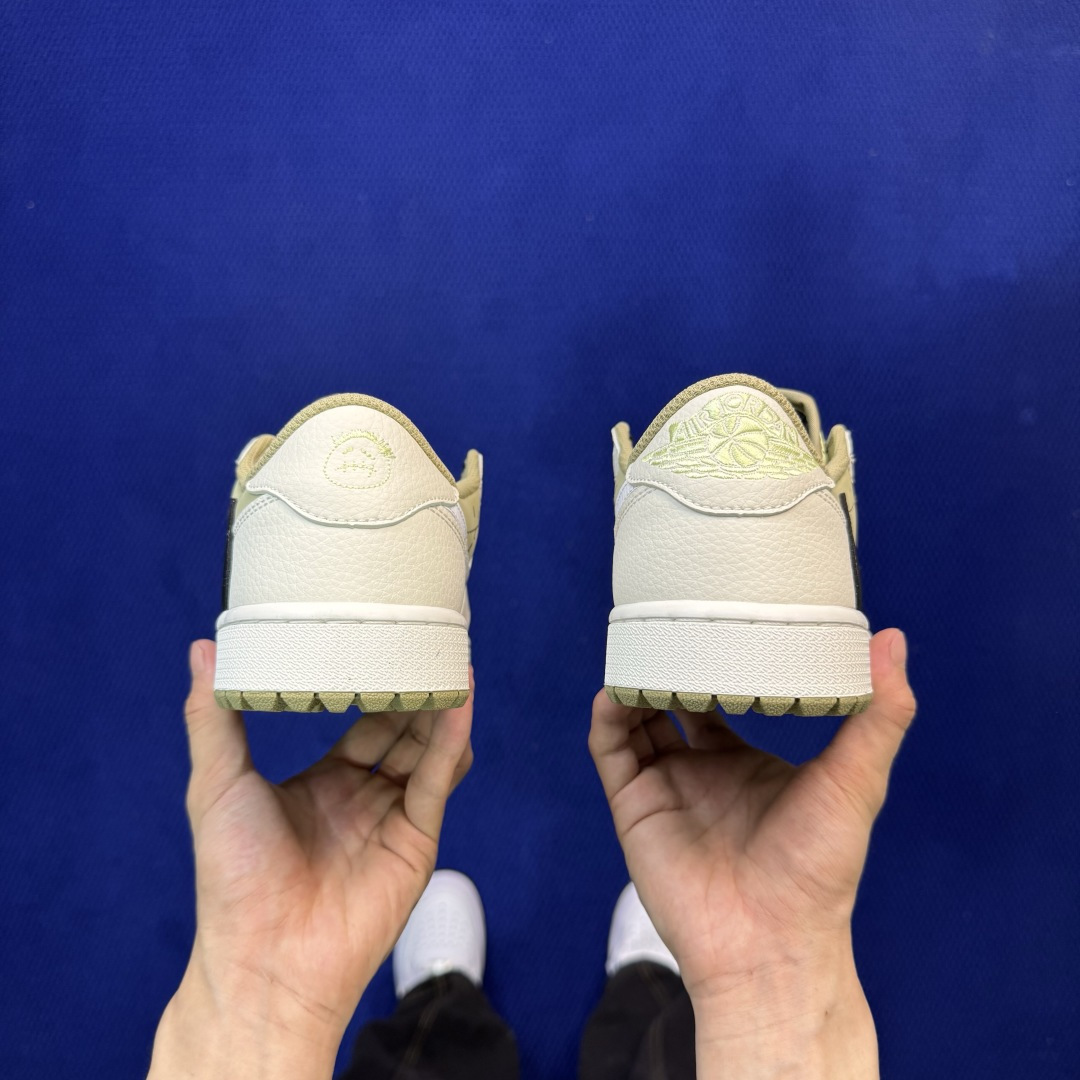 Travis Scott x Air Jordan Low Golf 倒钩6.0高尔夫棕白绿完美品质出货
