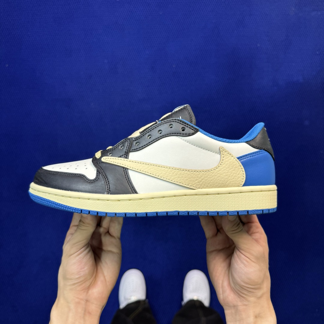 Travis Scott x Fragment Design Air Jordan 1 Low OG S