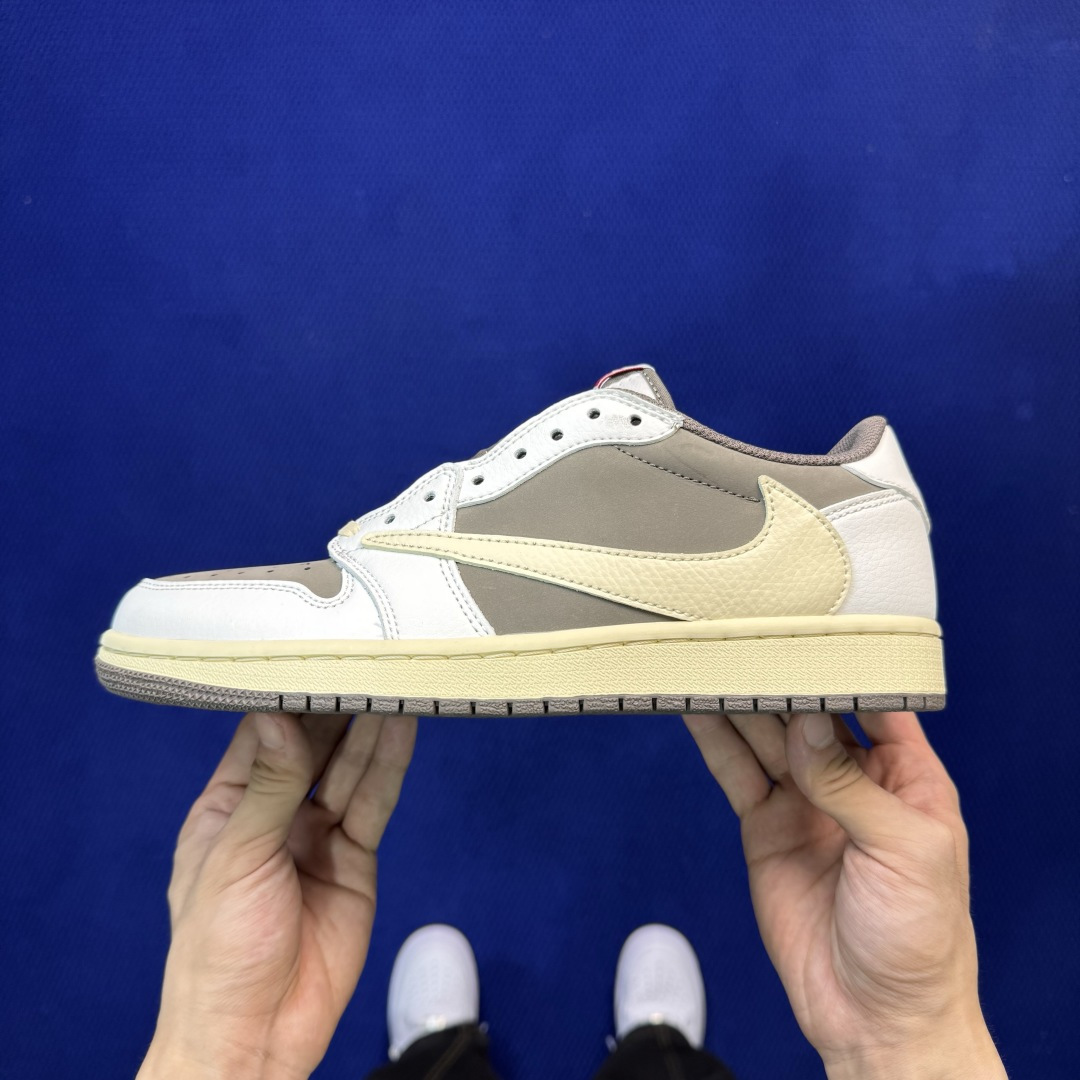 Travis Scott x Air Jordan 1 Low OG SP 倒钩3.0 反转摩卡完美品质