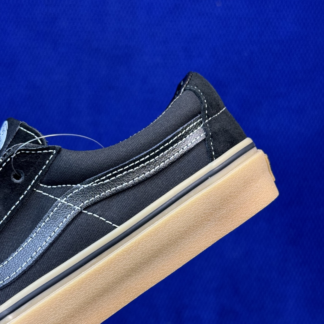 虎扑版！Vans Sk8-Low 低帮 K18V纯原级别外贸订单！万斯经典 硫化帆布板鞋正品海鸥线 鞋头