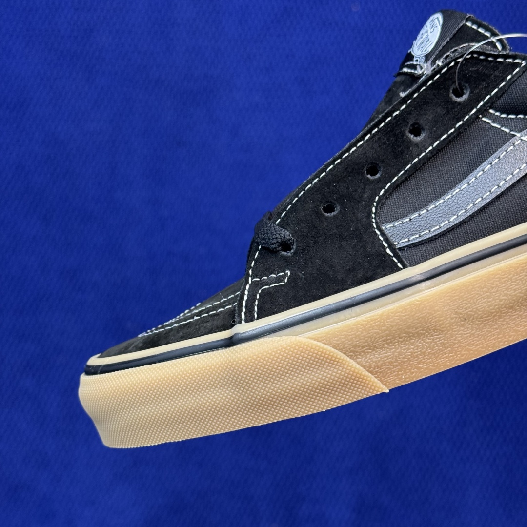 虎扑版！Vans Sk8-Low 低帮 K18V纯原级别外贸订单！万斯经典 硫化帆布板鞋正品海鸥线 鞋头