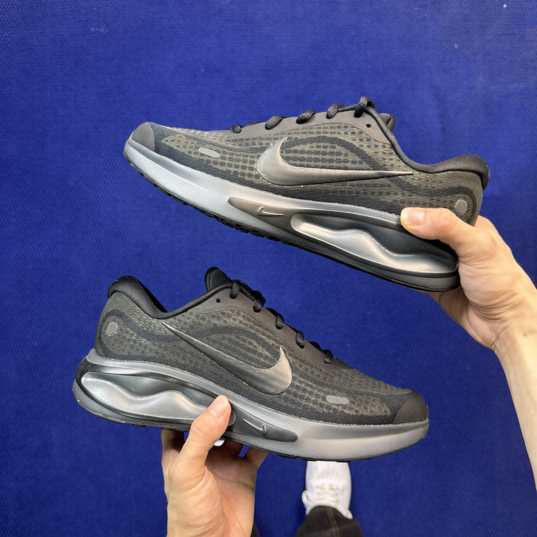 Nike Journey Run 休闲跑步鞋 第9色:全黑武士 货号：男鞋FJ7765-002 尺码：39-45带半码