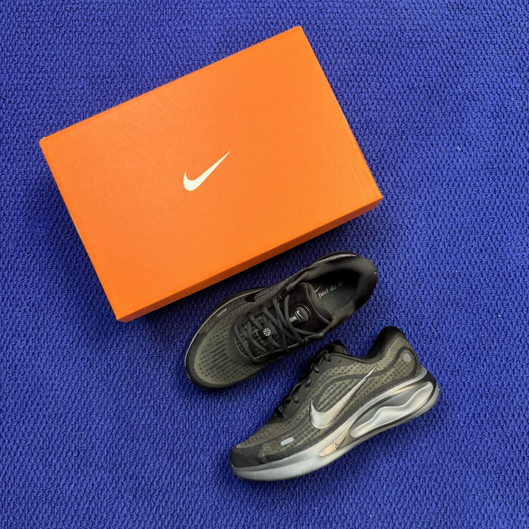 Nike Journey Run 休闲跑步鞋 第9色:全黑武士 货号：男鞋FJ7765-002 尺码：39-45带半码