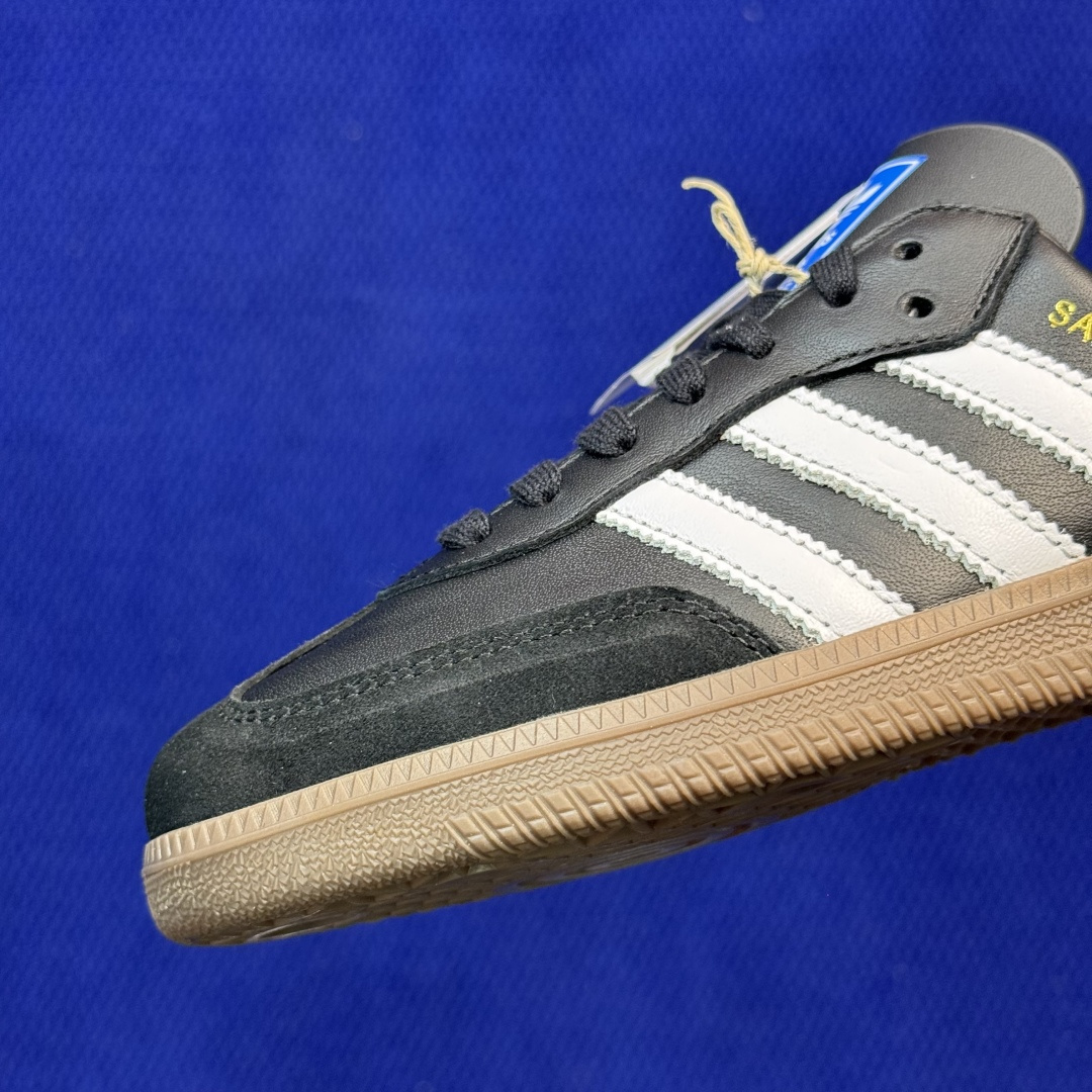 桑巴德训拖鞋一脚蹬 正确版出货！adidas originals Samba OG MULE 包头拖鞋货