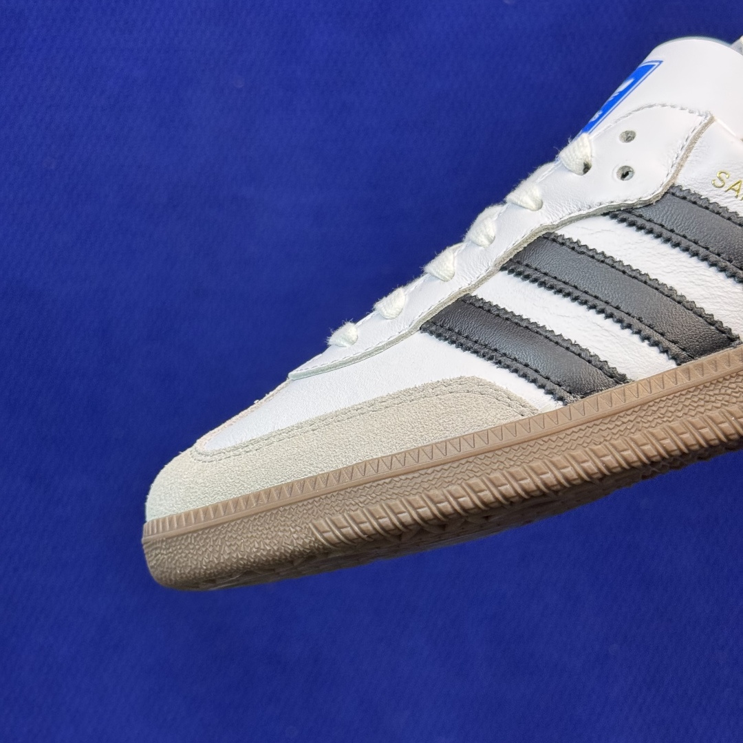 桑巴德训拖鞋一脚蹬 正确版出货！adidas originals Samba OG MULE 包头拖鞋货