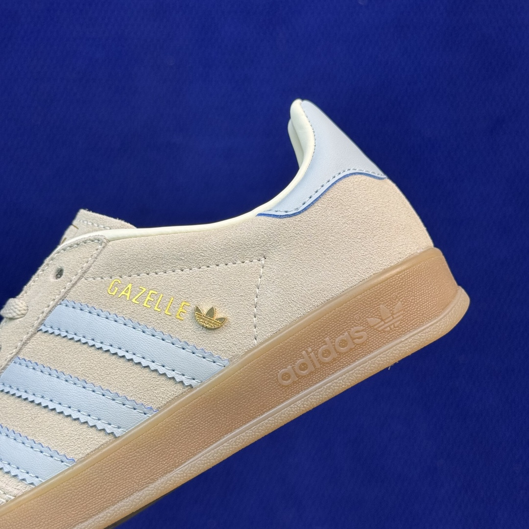 核心价格表私XJ版 极致性价比！阿迪T字德训鞋：浅卡其色Adidas/阿迪达斯 Gazelle 桑巴板鞋