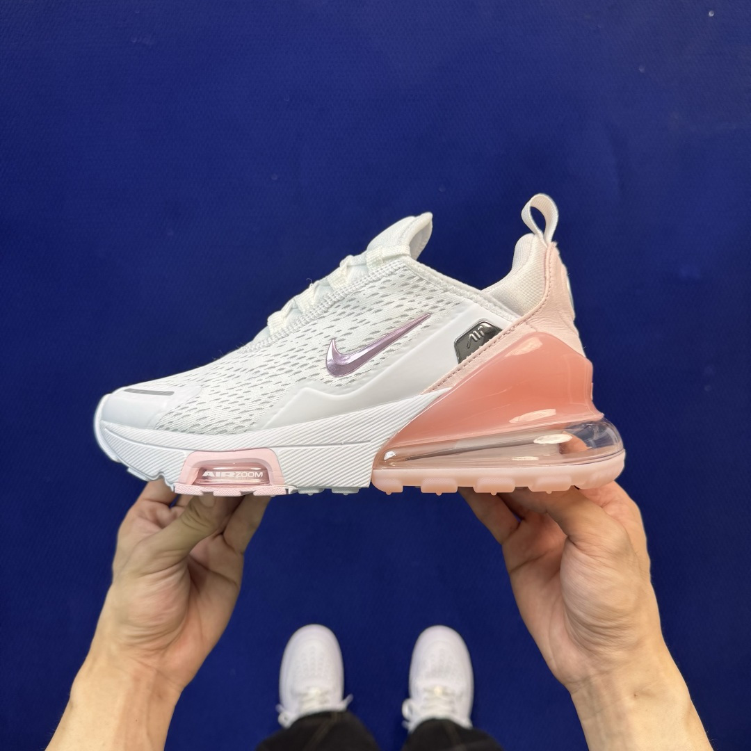 C版 Nike Air Max 270 PRM 最强品质第6色:白粉最强版本出货，又一行业标杆之作！ 2