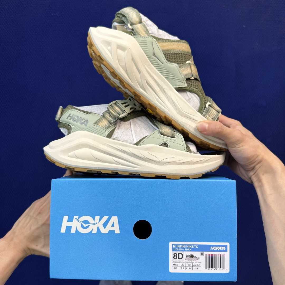 HOKA ONE ONE Infini Hike TC 沙滩凉鞋共5色货号：/SMLK尺码：36 36.