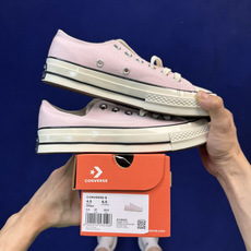 升级改良小头款 Converse Chuck 1970s 樱花粉🌸低帮帆布鞋鞋头弧度调试完美 流畅一体 升级改良小头款 Converse Chuck 1970s 樱花粉🌸低帮帆布鞋鞋头弧度调试完美 流畅一体