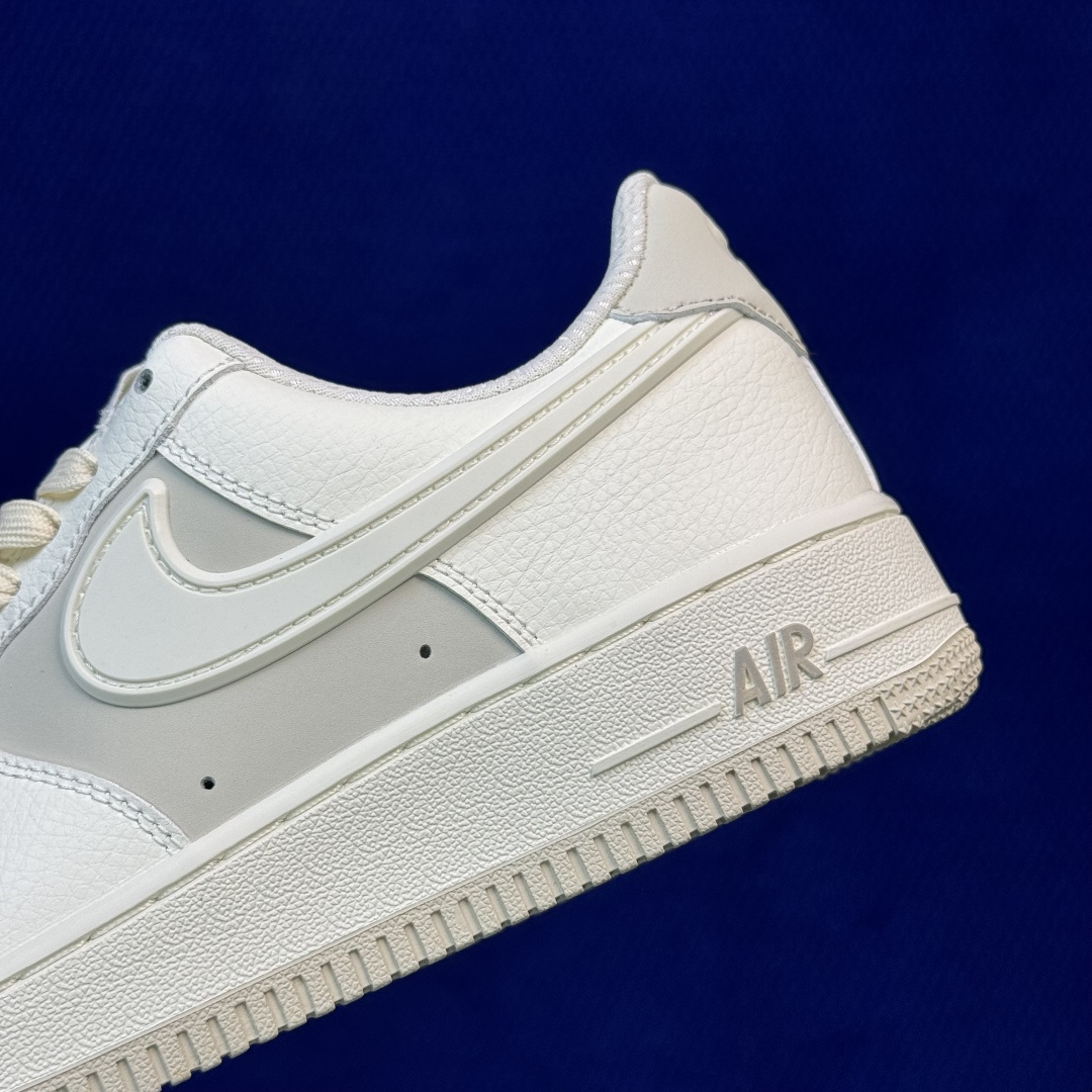 3A空军！第654色：帆白Nike Air Force 1 Low百分百原鞋开发！PT市场真正匠心空军！