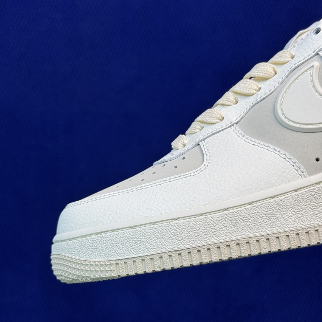 3A空军！第654色：帆白Nike Air Force 1 Low百分百原鞋开发！PT市场真正匠心空军！