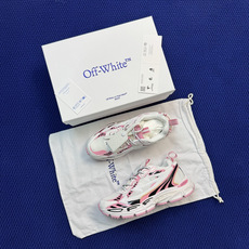 OW解构休闲跑鞋/复古老爹鞋 第59色:白粉红OFF-WHITE Be Right Back 工艺很复杂 OW解构休闲跑鞋/复古老爹鞋 第59色:白粉红OFF-WHITE Be Right Back 工艺很复杂