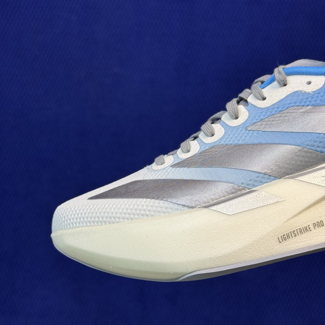新版 AD Adizero Evo SL 阿迪达斯马拉松跑步鞋轻量Q弹缓震跑鞋新体验！第43色:渐变蓝货