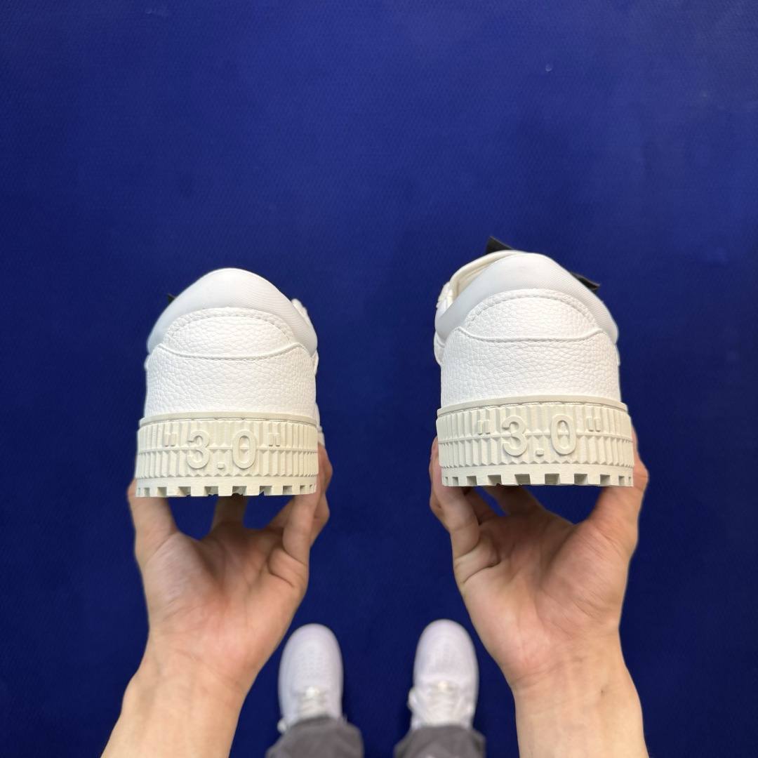 顶奢OW板鞋 OFF-WHITE 3.0 Court 第3色:白色市面最强品质！全方位复刻！带原装扣全套