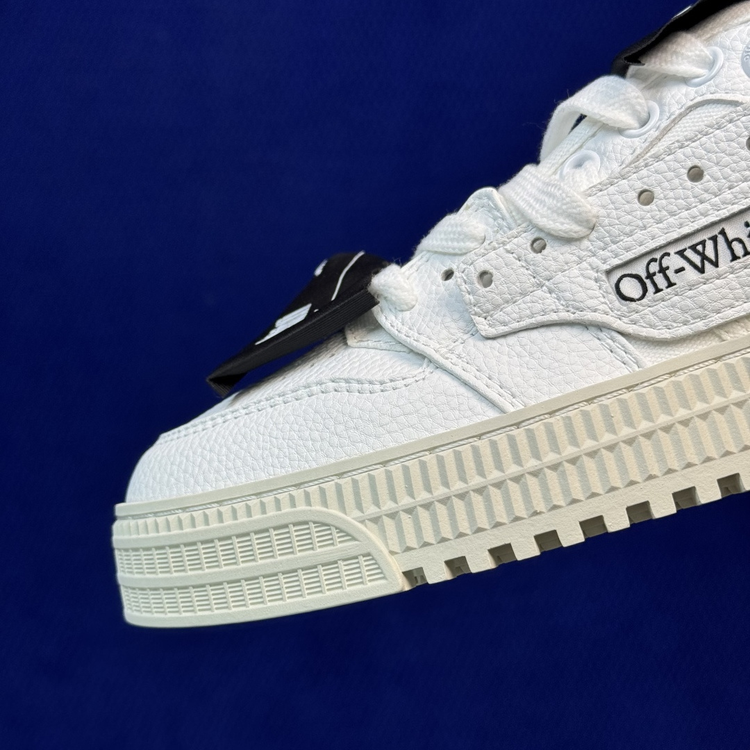 顶奢OW板鞋 OFF-WHITE 3.0 Court 第3色:白色市面最强品质！全方位复刻！带原装扣全套
