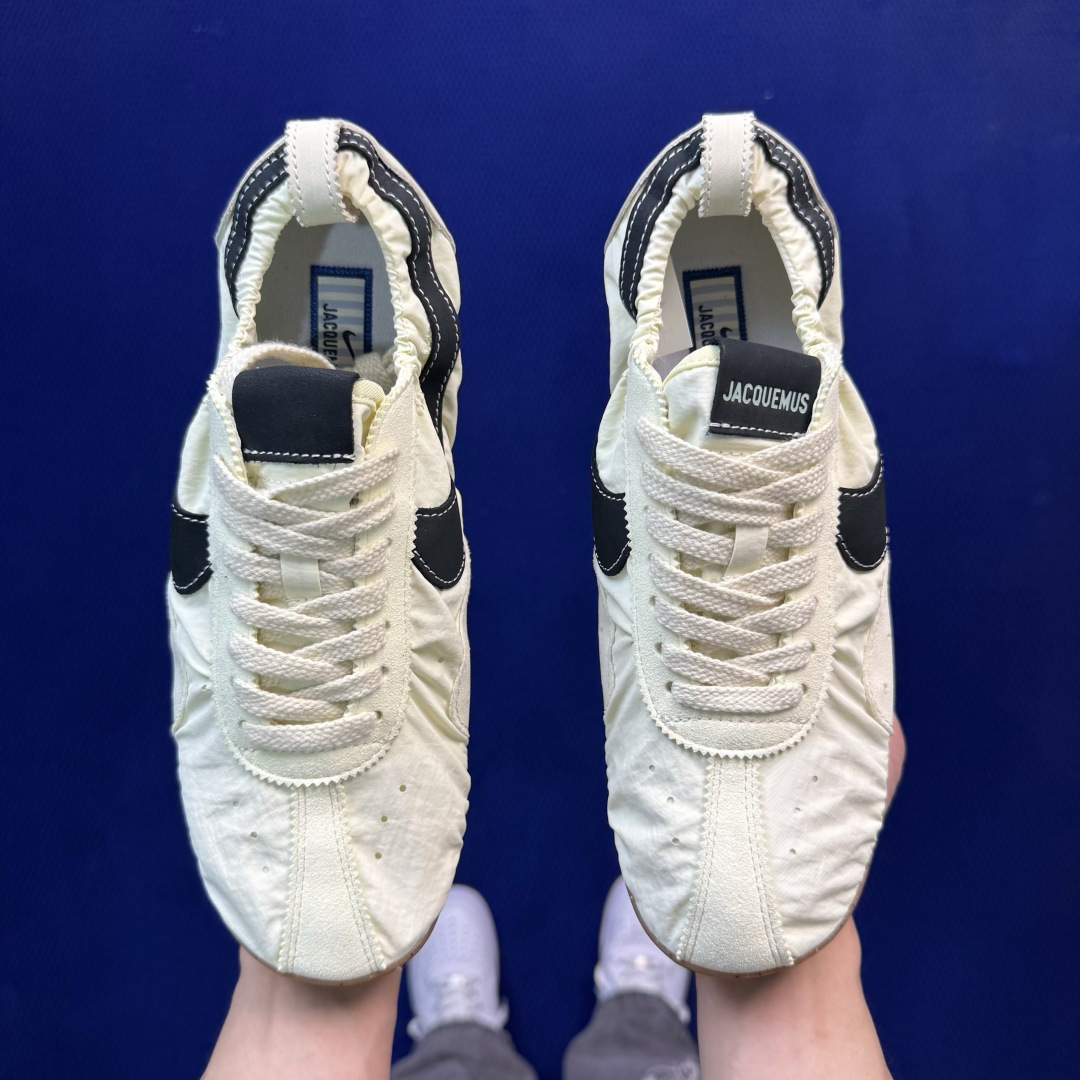 联名款薄底华夫鞋！Jacquemus x Nike Moon Shoe SP正确RB+MD组合大底！货号