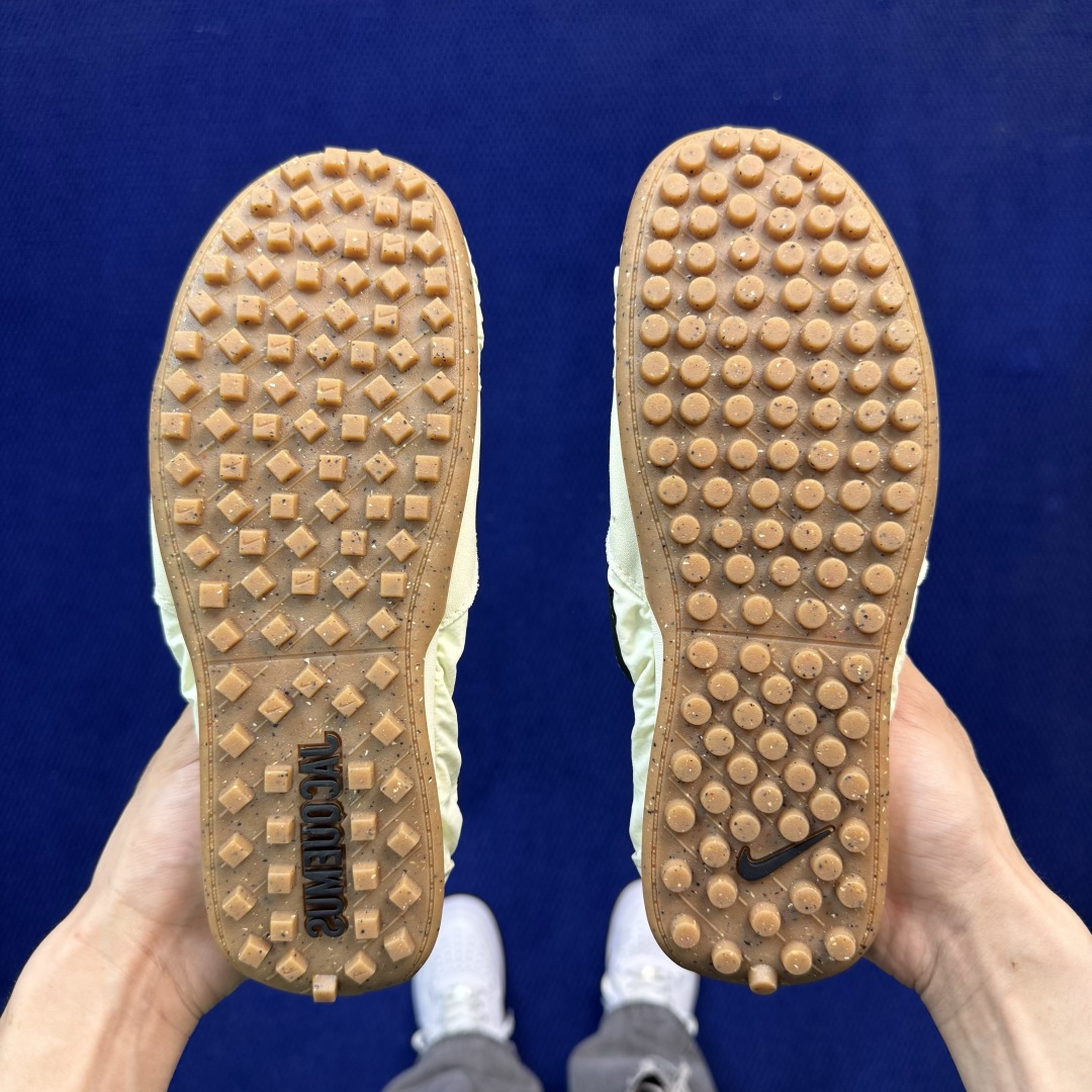 联名款薄底华夫鞋！Jacquemus x Nike Moon Shoe SP正确RB+MD组合大底！货号