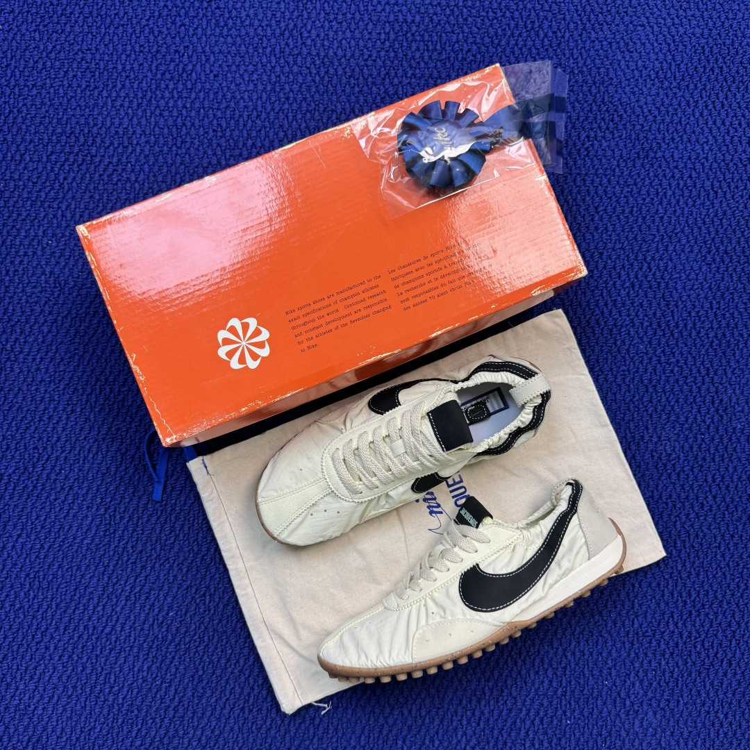 联名款薄底华夫鞋！Jacquemus x Nike Moon Shoe SP正确RB+MD组合大底！货号