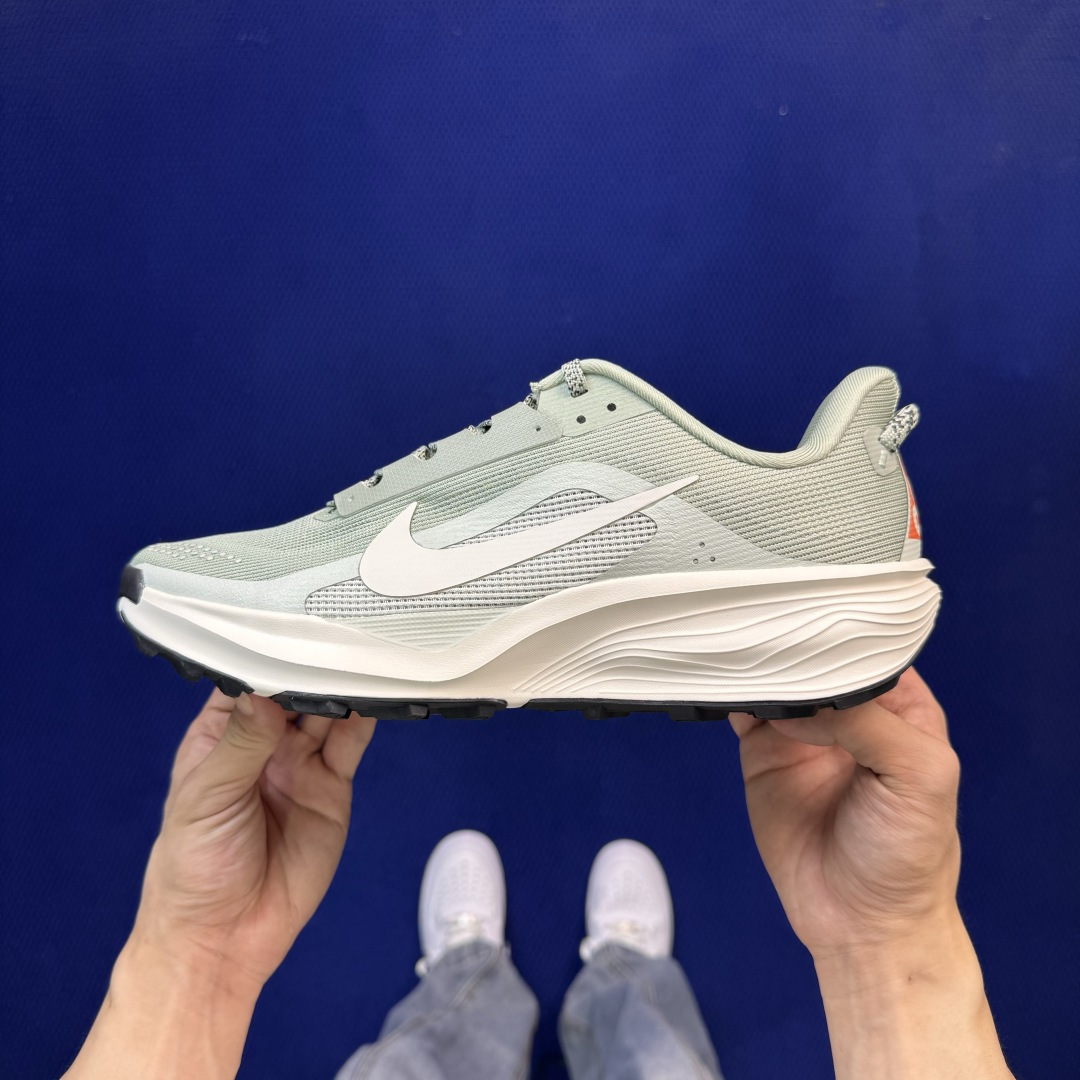 大厂纯原1:1！Nike ACG PEGASUS TRAIL 越野跑步鞋公司级 第2色:黑白灰绿货号：H