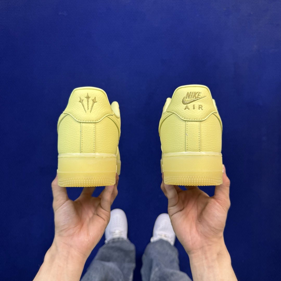 G版纯原，大厂出品！空军红桃心黄色 Drake联名品控细节一流，清洁度无敌！Nike Air Force