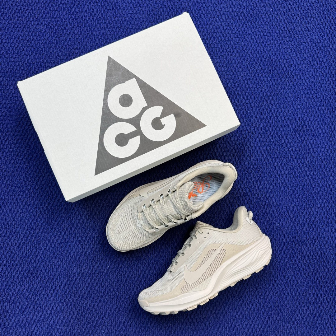 大厂纯原1:1！Nike ACG PEGASUS TRAIL 越野跑步鞋公司级 第3色:米色货号：HV8