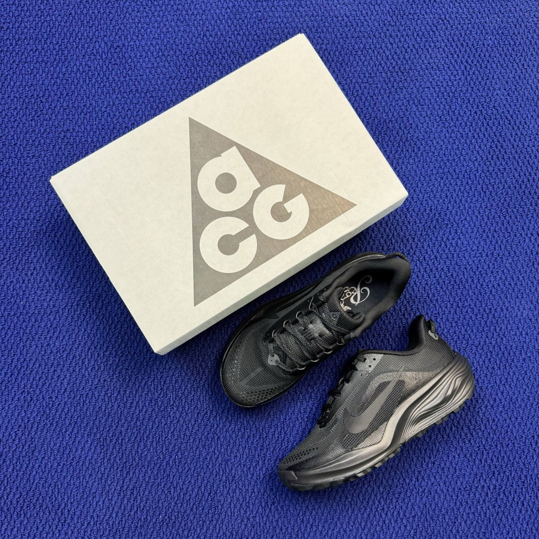 大厂纯原1:1！Nike ACG PEGASUS TRAIL 越野跑步鞋公司级 第4色:黑武士货号：HV