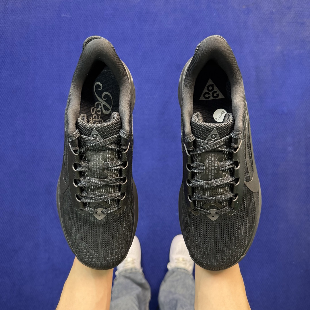 大厂纯原1:1！Nike ACG PEGASUS TRAIL 越野跑步鞋公司级 第4色:黑武士货号：HV