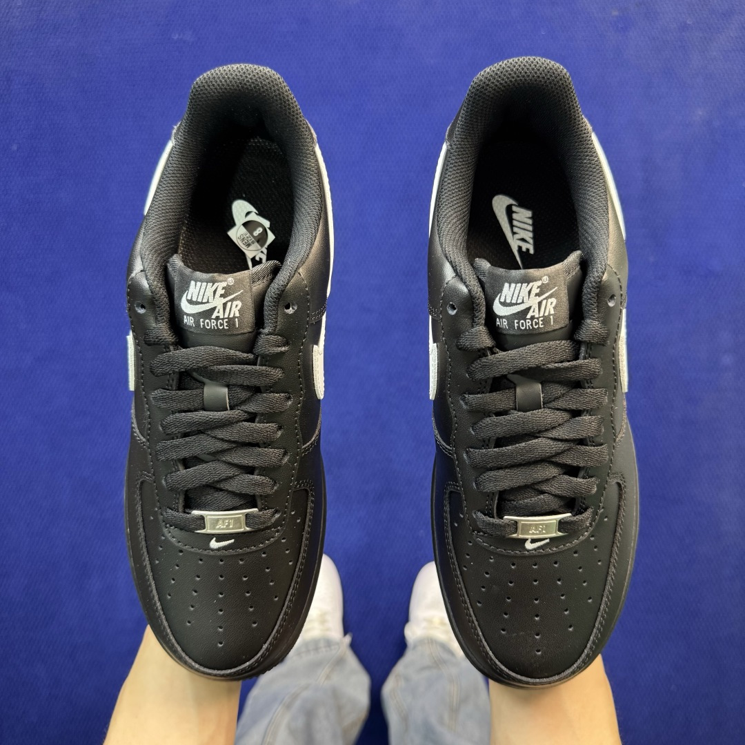 G版纯原，大厂出品！空军黑白品控细节一流，清洁度无敌！Nike Air Force 1货号：FZ0627