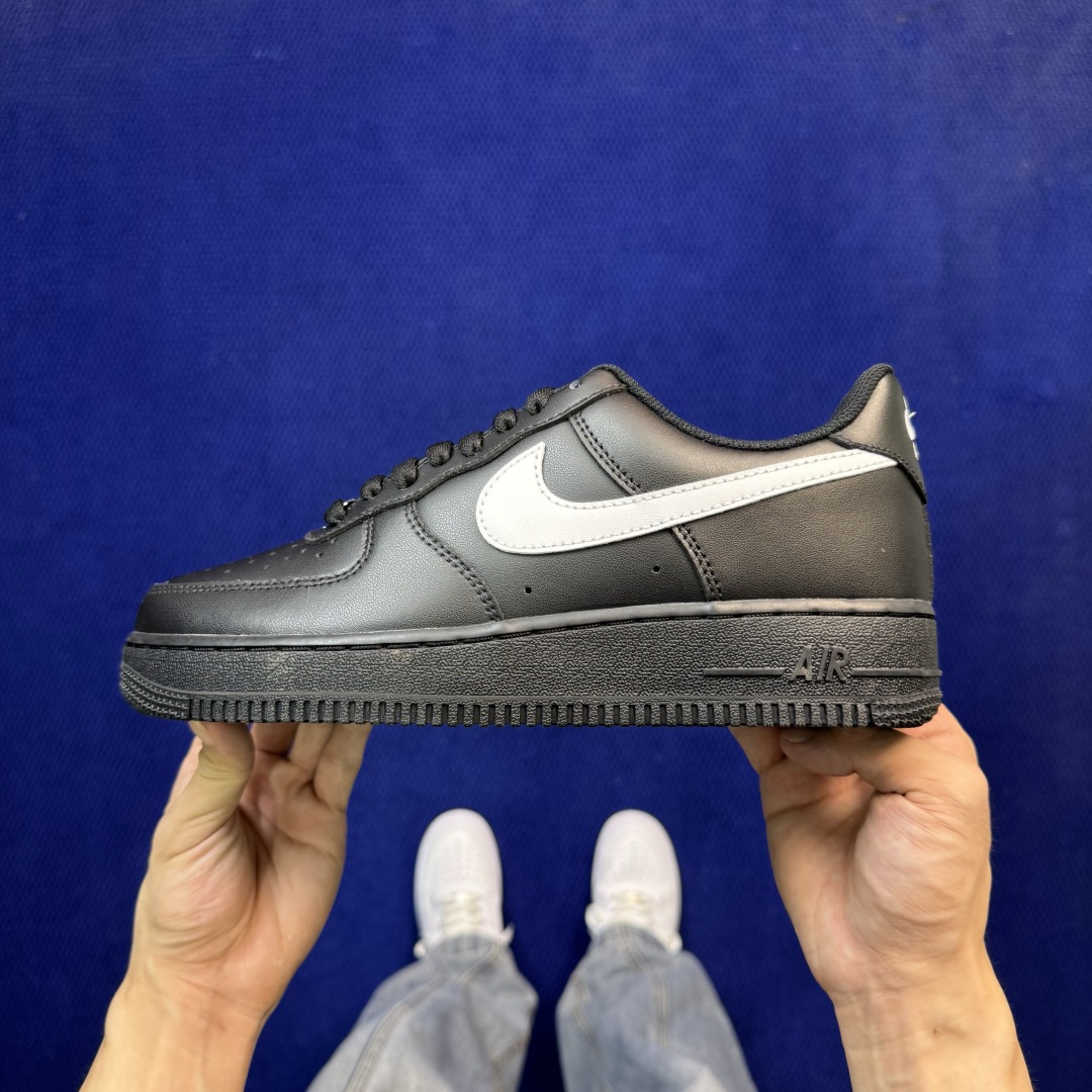 G版纯原，大厂出品！空军黑白品控细节一流，清洁度无敌！Nike Air Force 1货号：FZ0627
