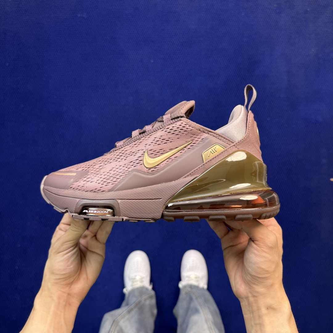 C版 Nike Air Max 270 PRM 最强品质第11色:酒红最强版本出货，又一行业标杆之作！ 