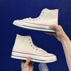 升级改良小头款 Converse Chuck 1970s 米白高帮帆布鞋鞋头弧度调试完美 流畅一体 后跟 升级改良小头款 Converse Chuck 1970s 米白高帮帆布鞋鞋头弧度调试完美 流畅一体 后跟