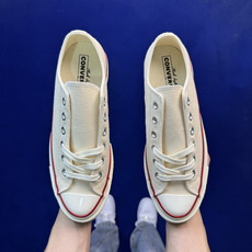 升级改良小头款 Converse Chuck 1970s 米白低帮帆布鞋鞋头弧度调试完美 流畅一体 后跟 升级改良小头款 Converse Chuck 1970s 米白低帮帆布鞋鞋头弧度调试完美 流畅一体 后跟